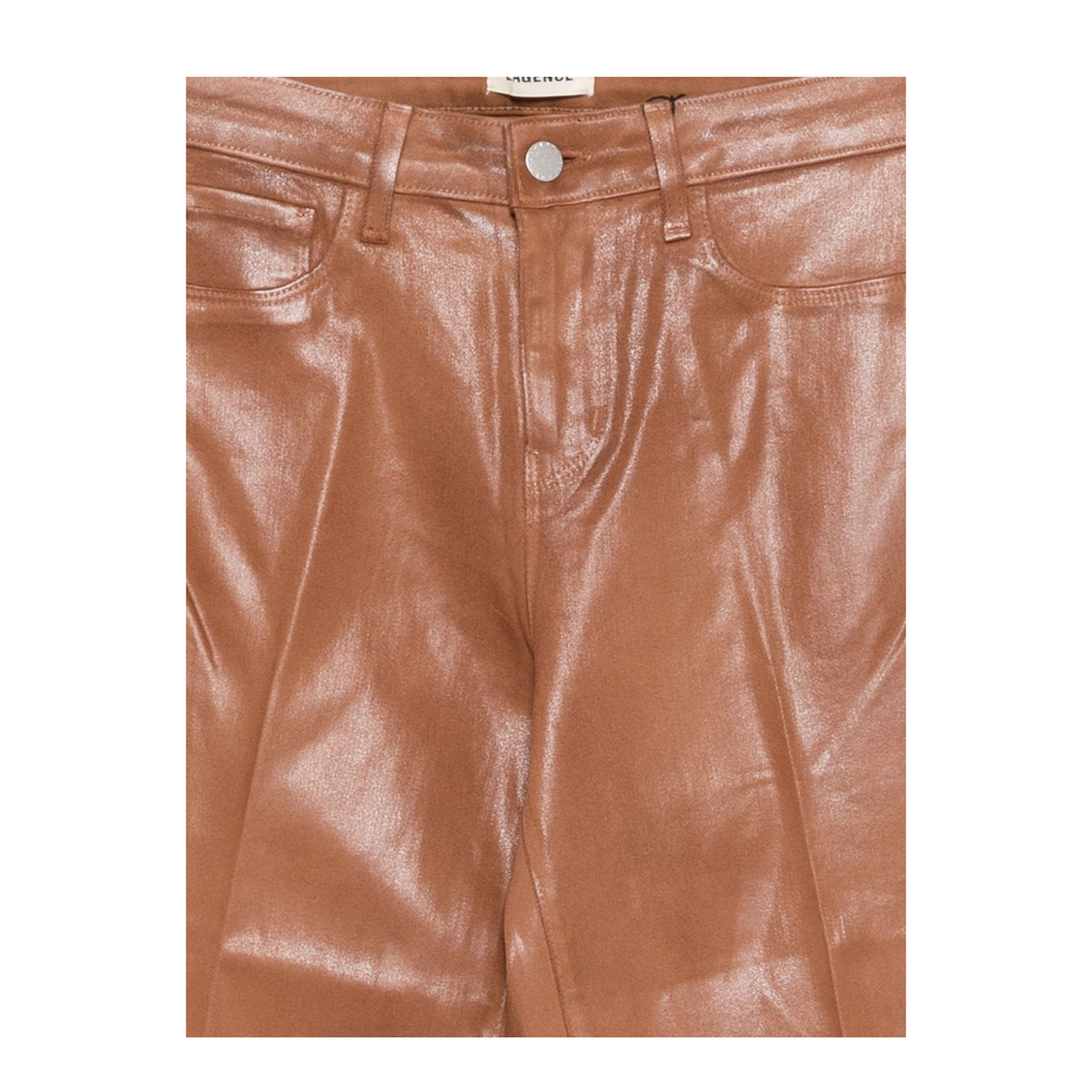 Jeans Leather Brown - Image 3