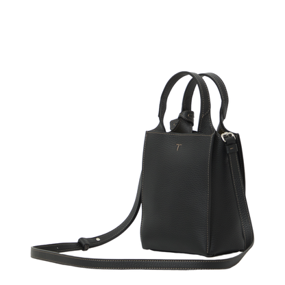 Voyou Medium Calfskin Bag - Black - Image 2