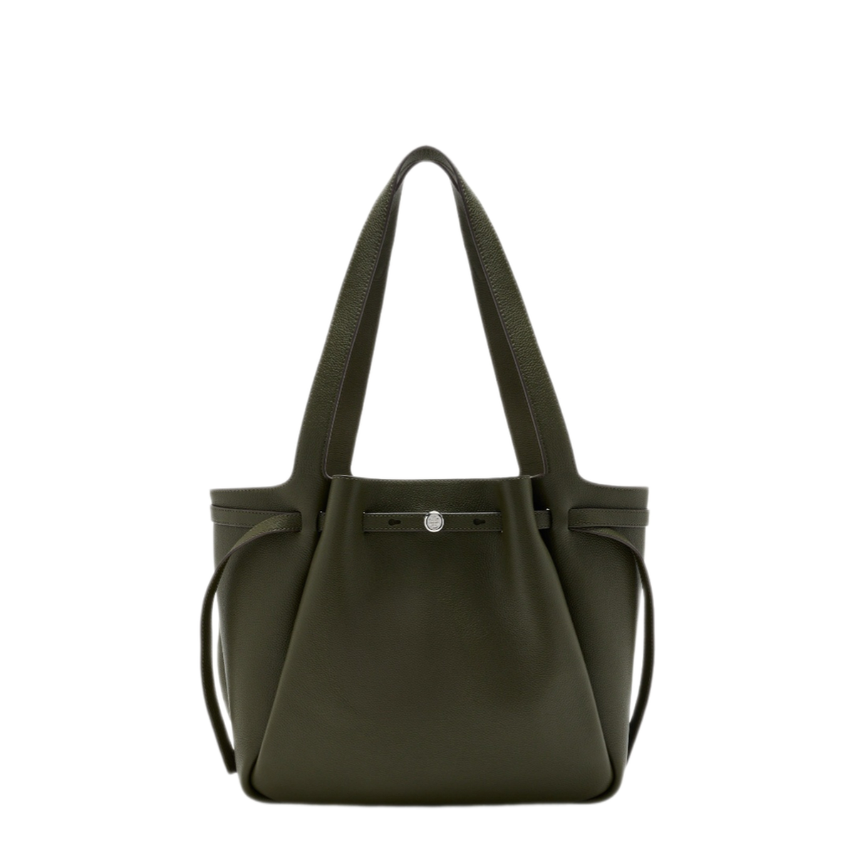 Romy Leather Tote Bags - Leccio - Image 1