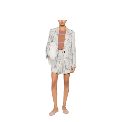 Printed Blazer Jacket - Image 2