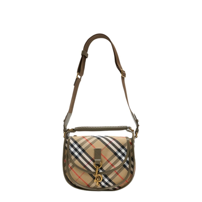 Embroidered Fabric B Clip Handbag - Image 1