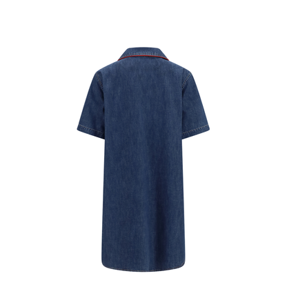 Chambray Denim Dress - Image 2
