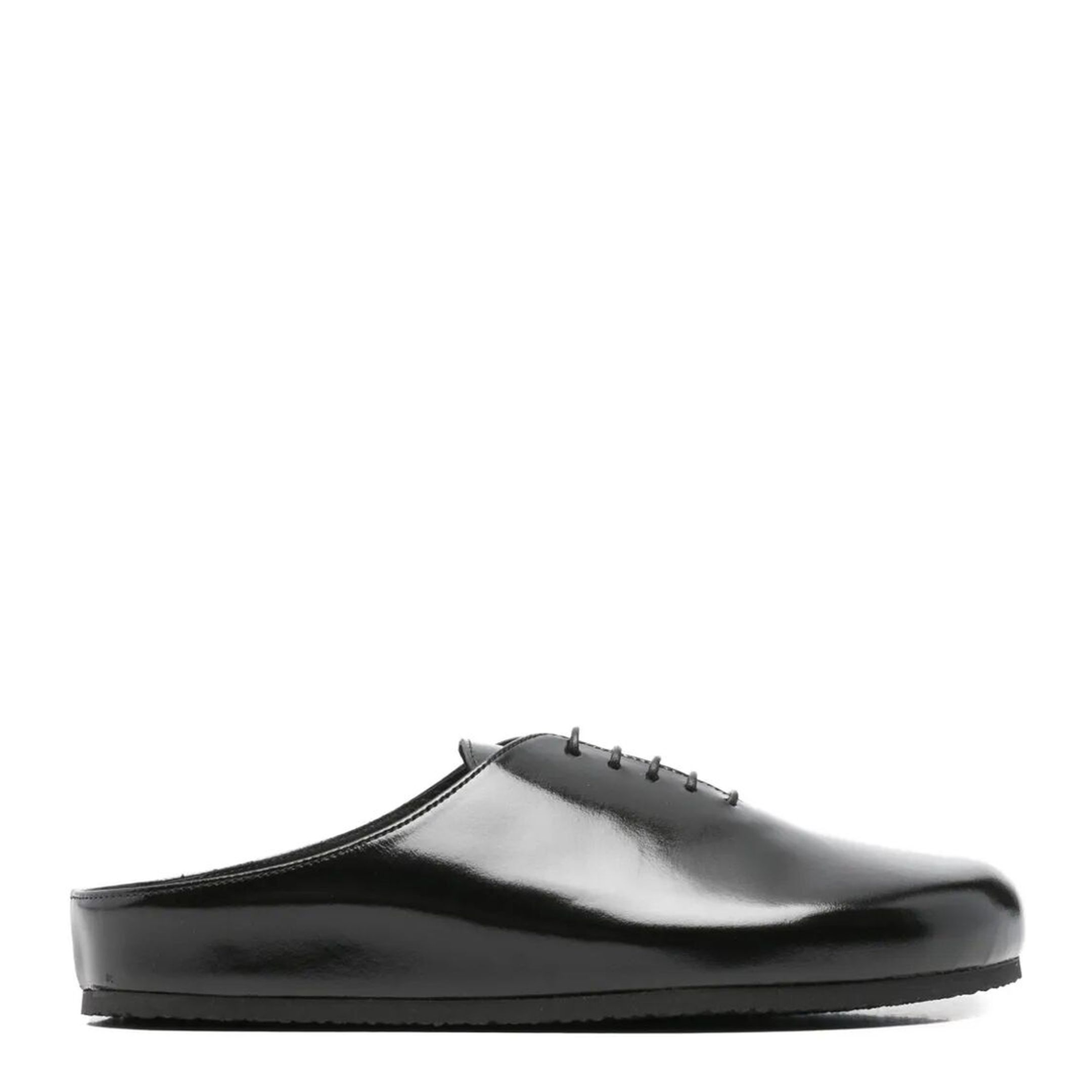 LES MULES DERBIE IN PATENT LEATHER - Image 1