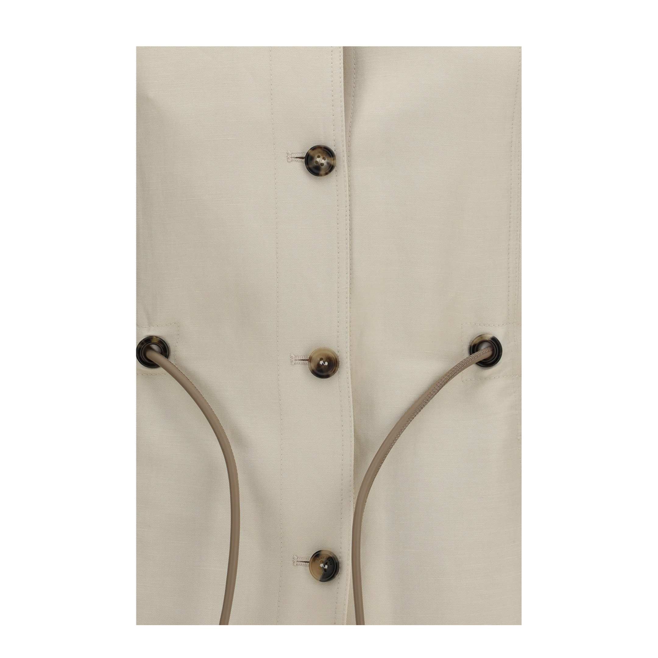 Carezza Jacket in Linen and Silk Blend - Image 3