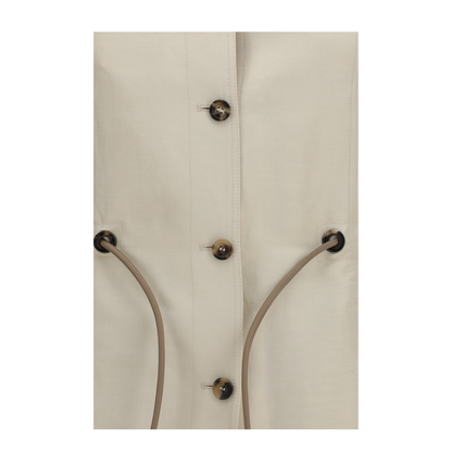 Carezza Jacket in Linen and Silk Blend - Image 3