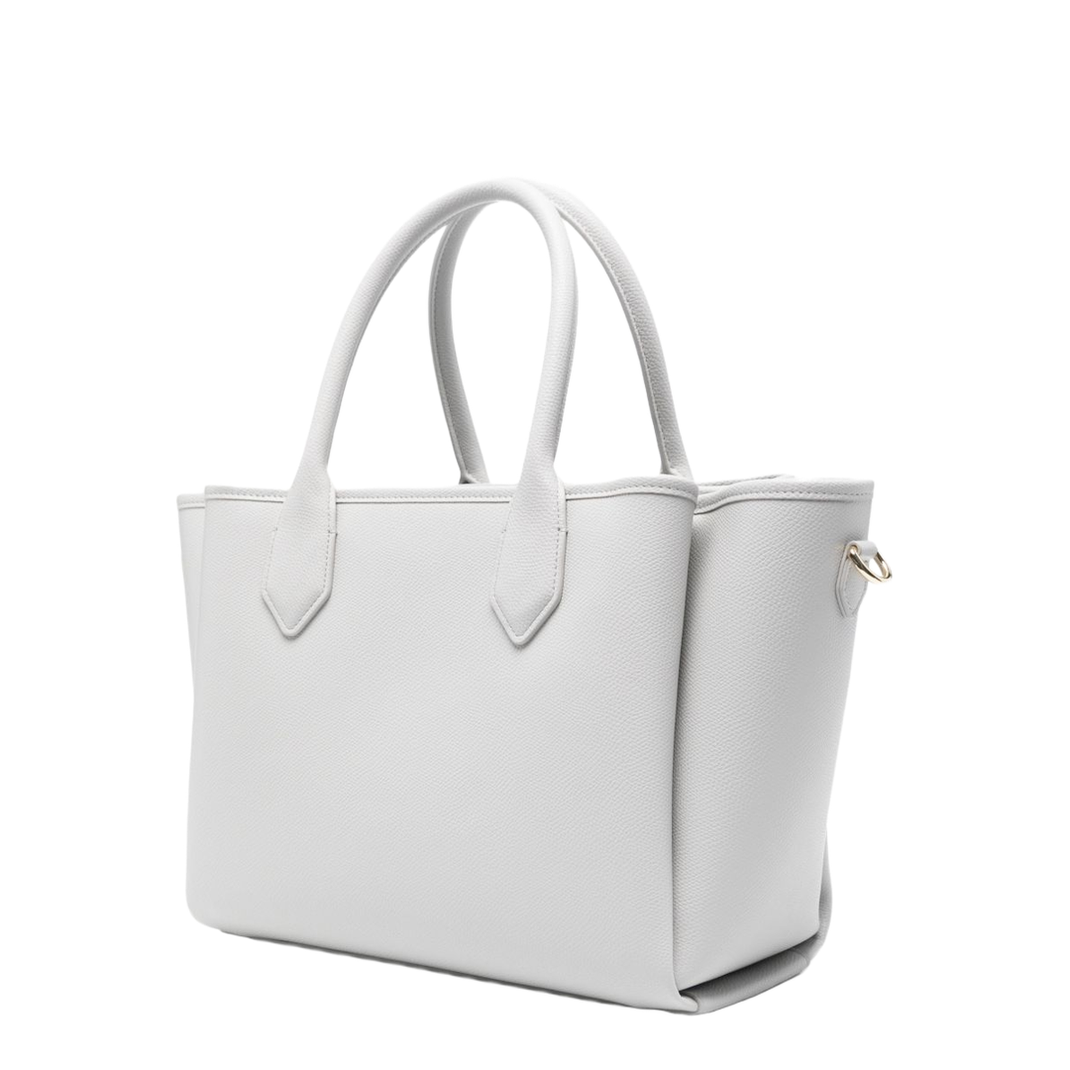 Medium Palmellato Finish Shopper Tote - Light Grey - Image 2