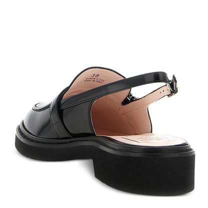 Rangers Black Slingback Loafers - Image 4