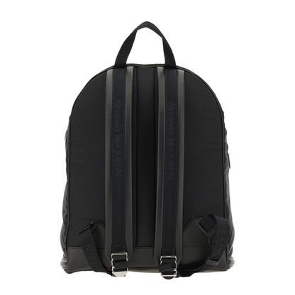 Black Nylon Harness Backpack - Image 2