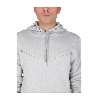 Sweatshirt with Embroidered Skull - Image 4