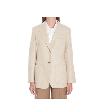 Single-breasted Blazer in Shetland - Image 1