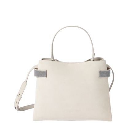 Tote Bag in Suede - Image 1