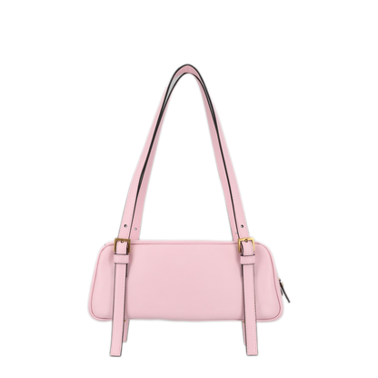 Emblème Nappa Leather Bowling Bag - Pink - Image 2