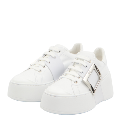 Viv Skate Sneakers - White - Image 2