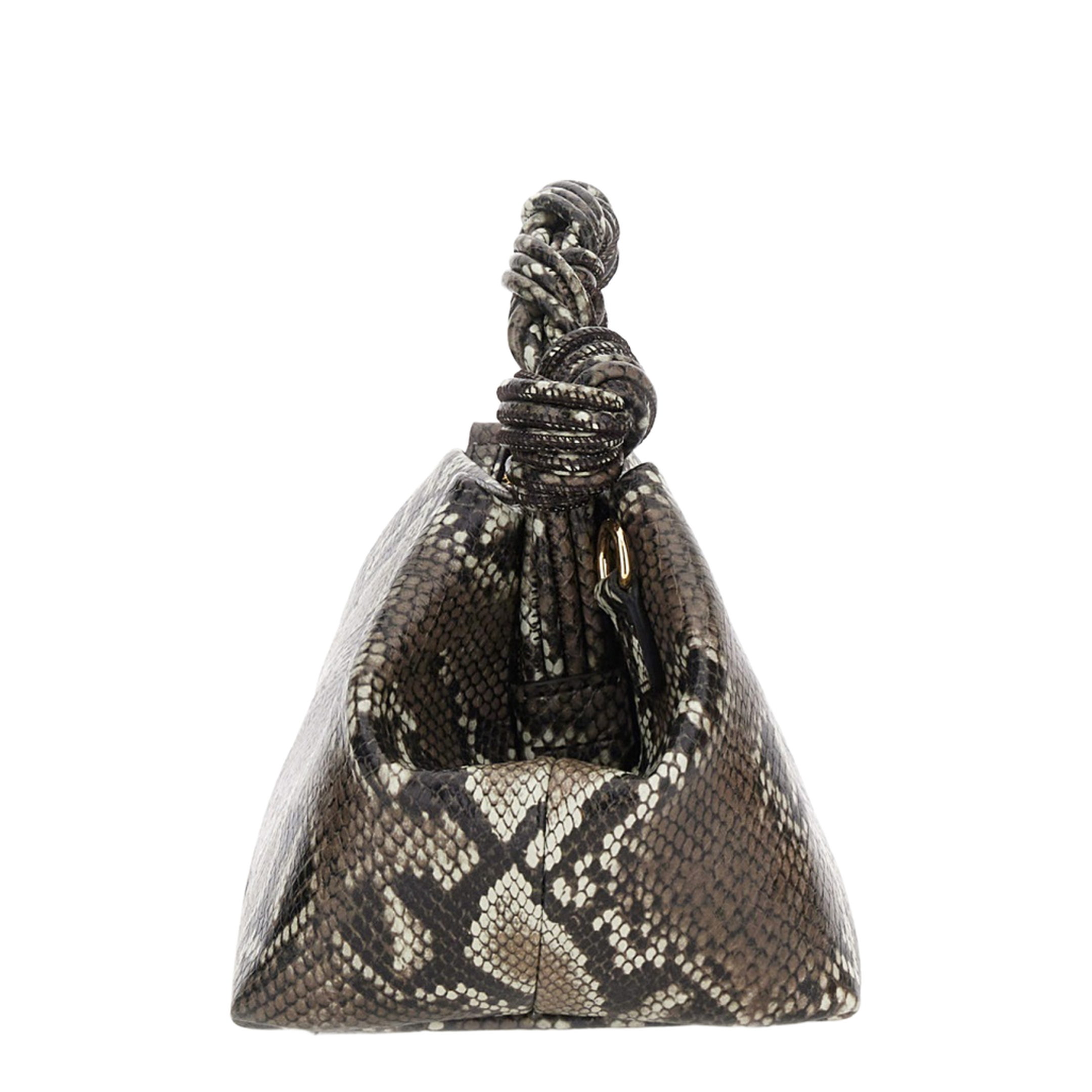 Grey Handbag With Adjustable Strap - Image 4