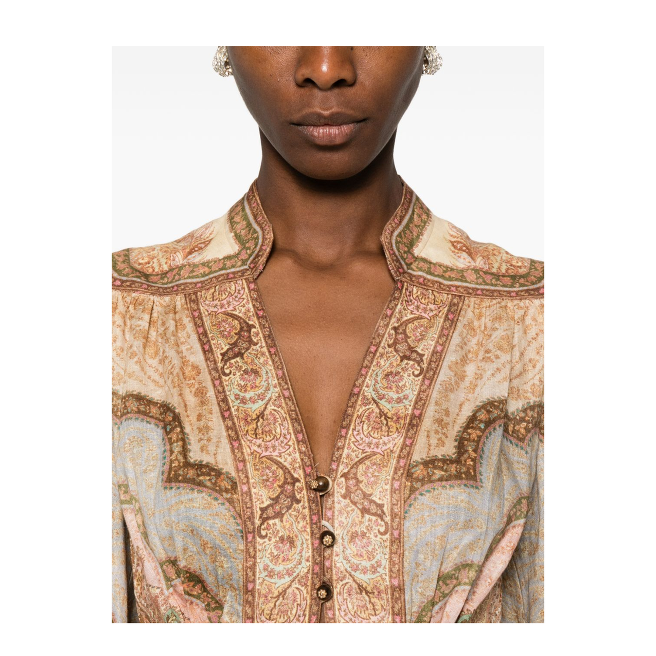 Women Dress Deep V Neckline - Image 2