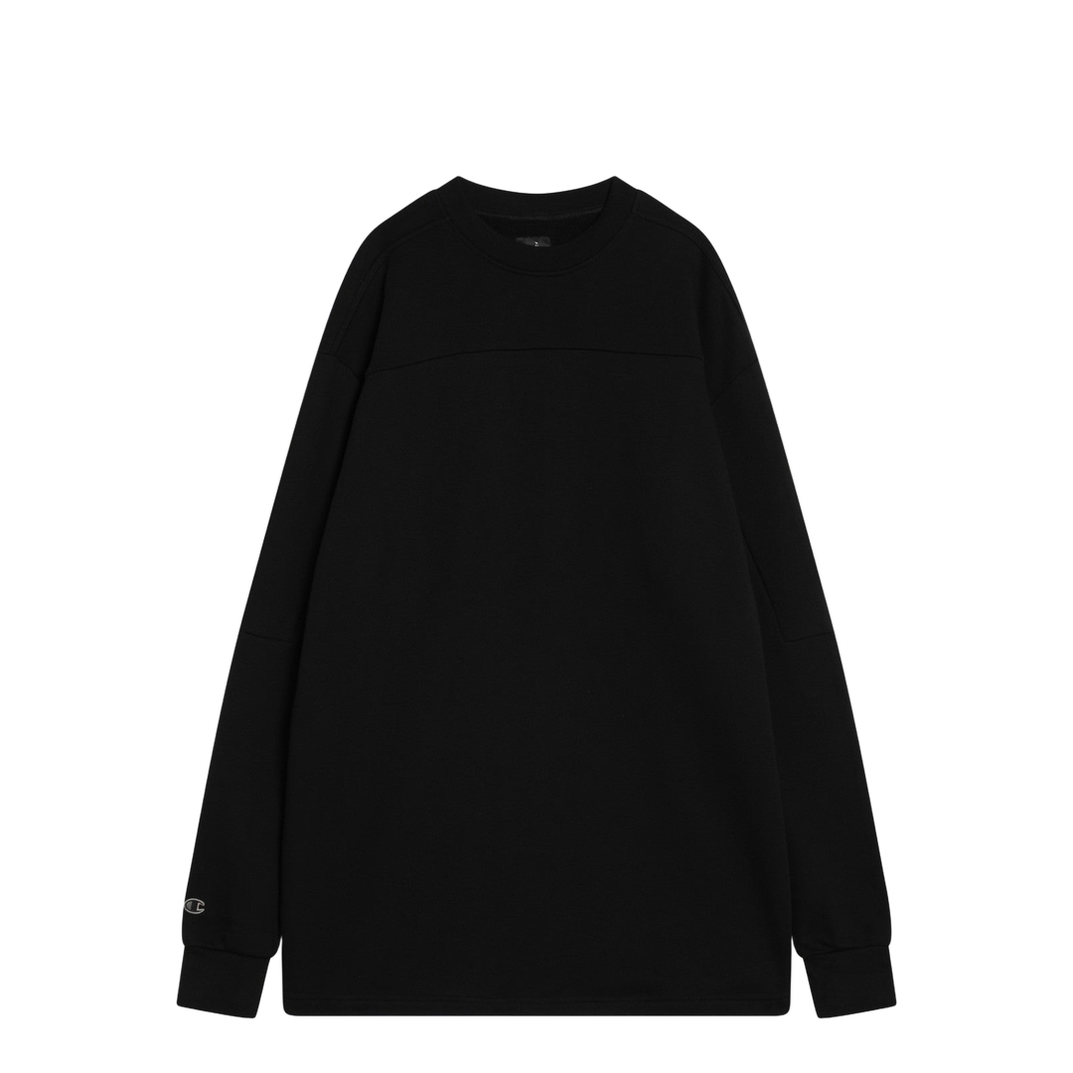Cotton Sweatshirt - Black - Image 1