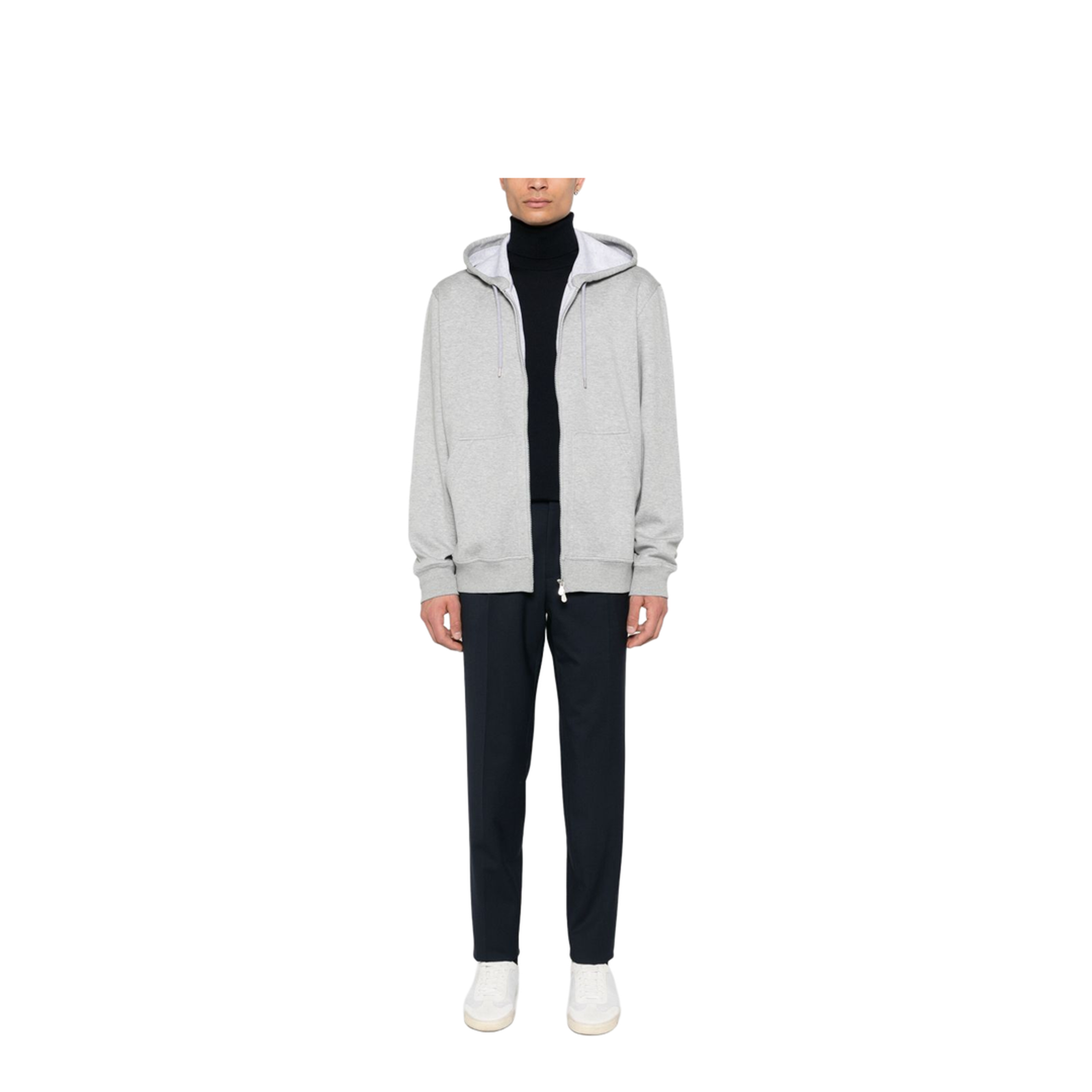 Cotton Blend Hoodie - Image 3