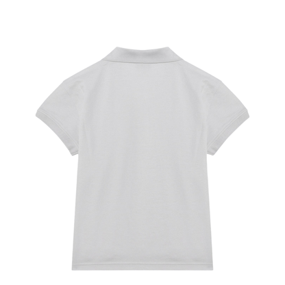Cotton Pique Polo Shirt With Sport Icon Logo - Image 2