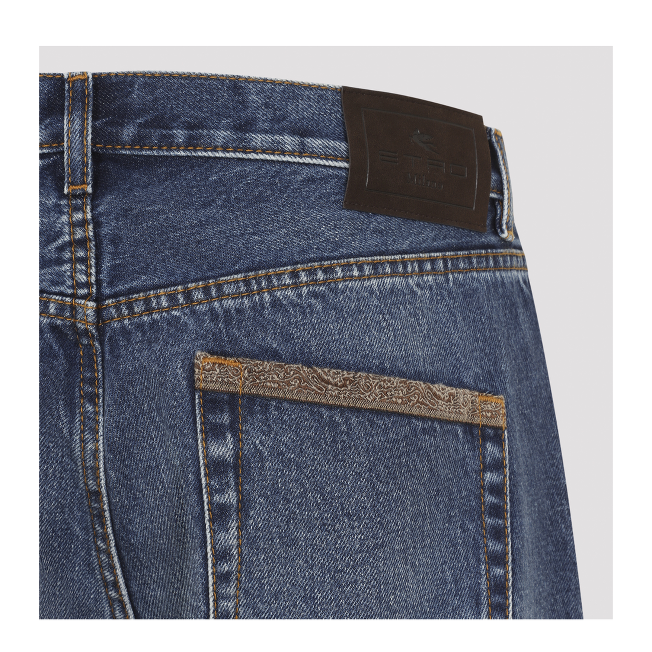 Straight Leg Denim Trouser - Image 6