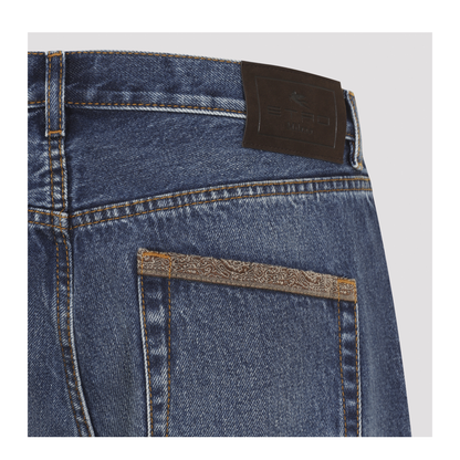 Straight Leg Denim Trouser - Image 6