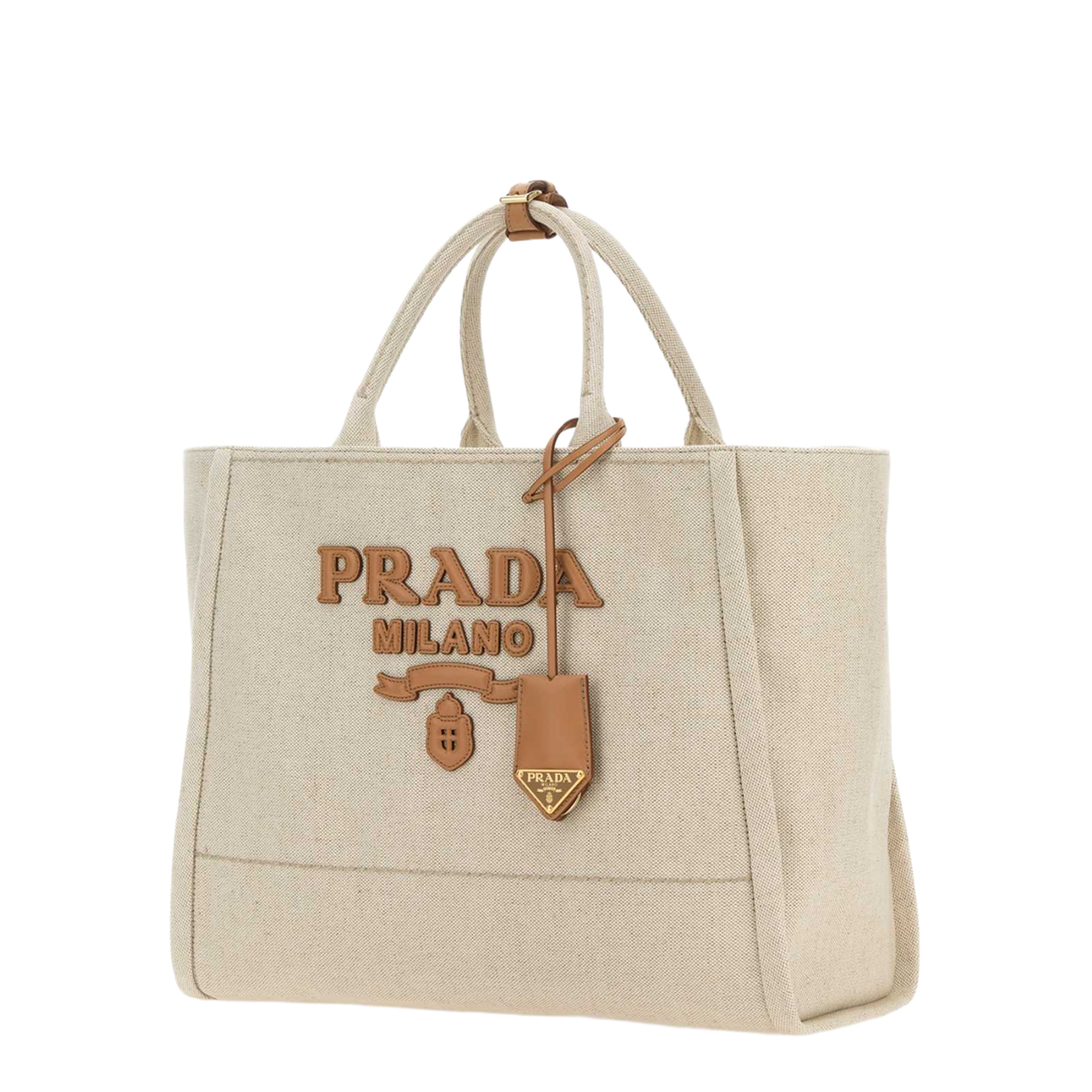Sand Canvas Shopping Bag - Image 4