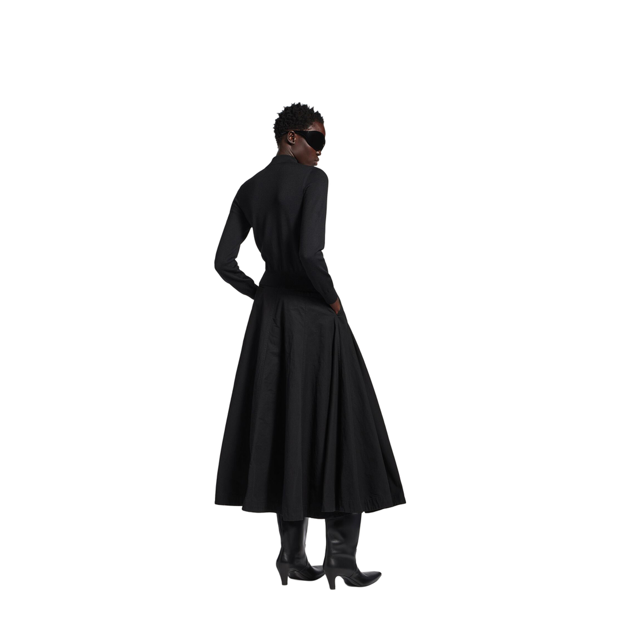 Godet Maxi Skirt - Image 3