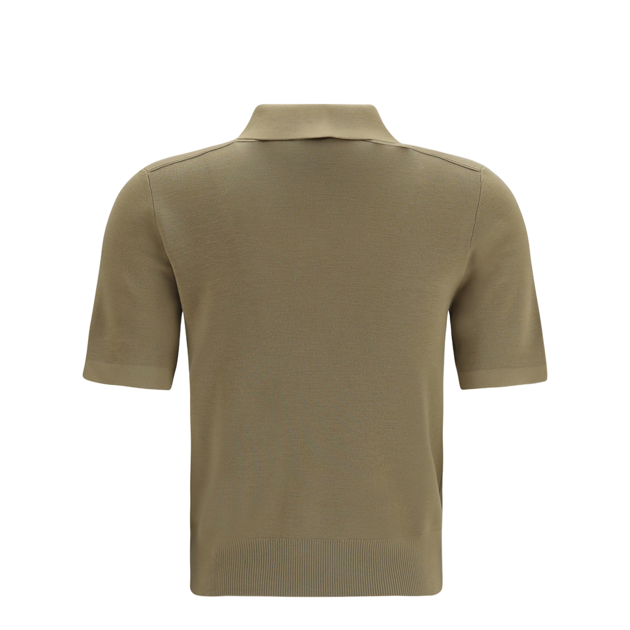 Knit Polo with Check Trim - Image 2