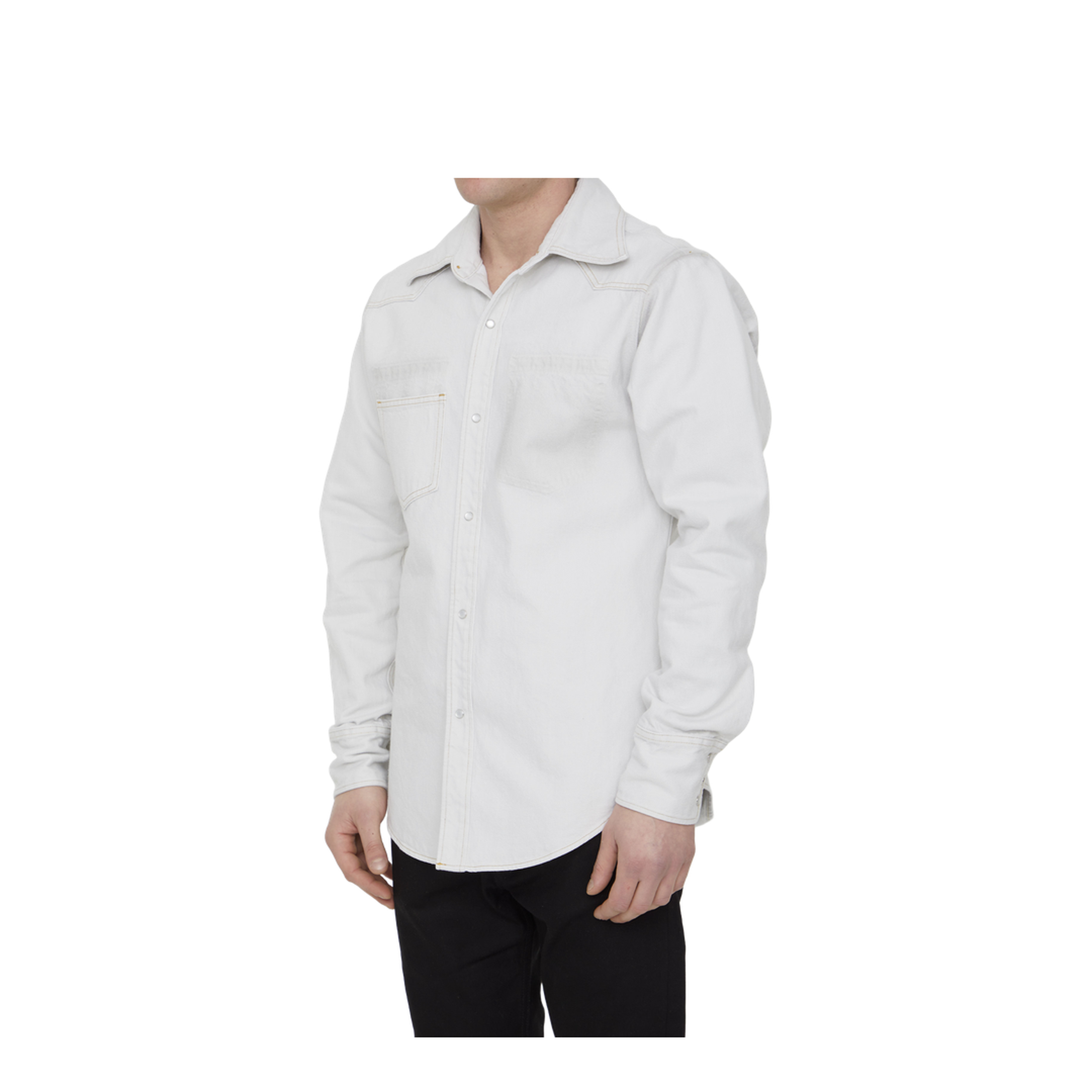 Cotton Denim Shirt - Image 2