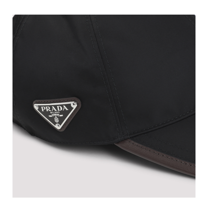 Black Re-Nylon Baseball Cap - Image 5