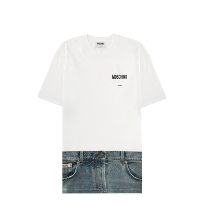 Printed Organic Cotton Jersey T-Shirt - Image 1