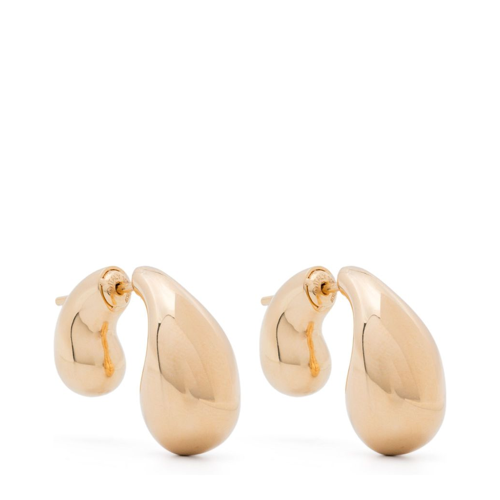 Teardrop Earrings in Natural - Image 1
