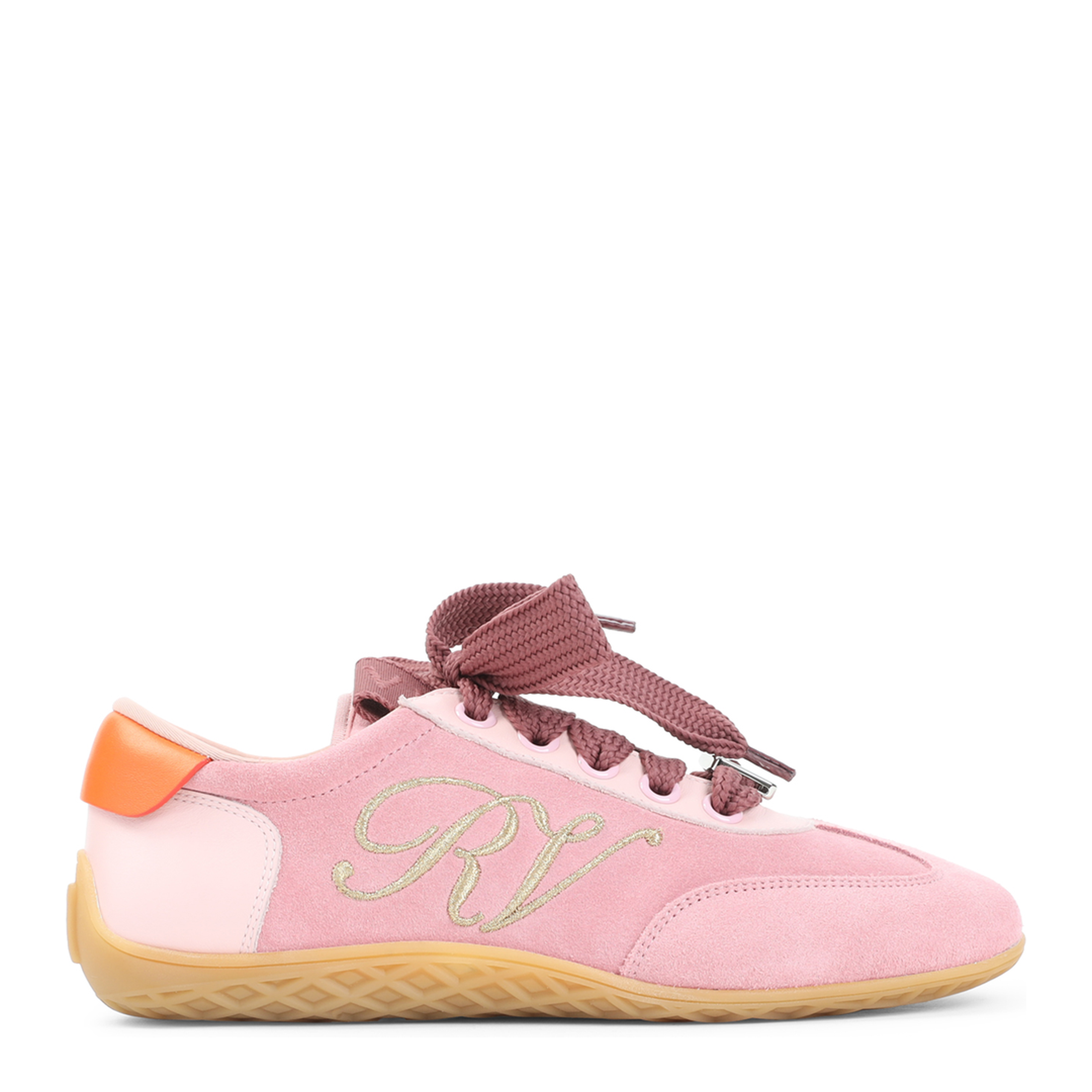 Pink Low Top Sneakers - Image 2