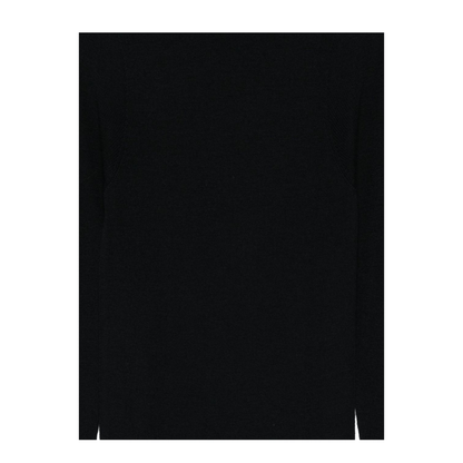 Black Mock Neck Sweater - Image 2