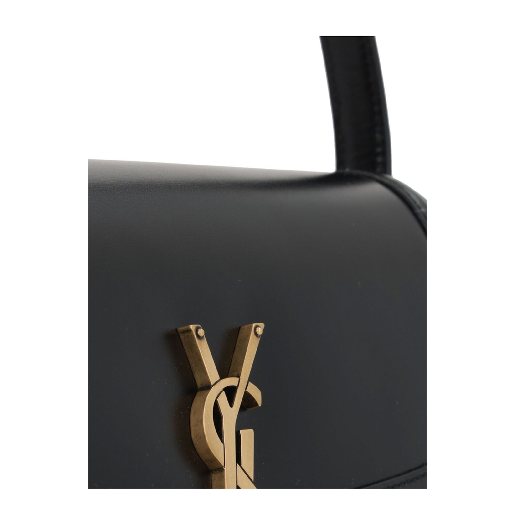 Solferino Medium Leather Shoulder Bag - Black - Image 4