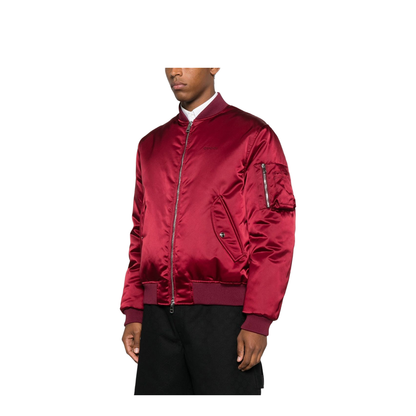 Nylon Bomber Jacket - Image 5