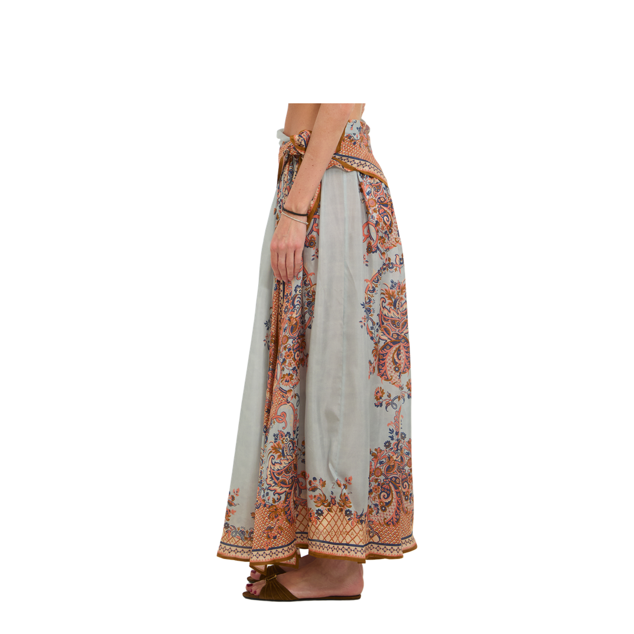 Aster Scarf Midi Skirt - Image 3