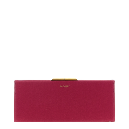 Midnight Piccola Clutch Satin Pink - Image 1