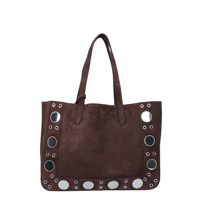 Nellcôte Suede Shopping Bag - Image 3