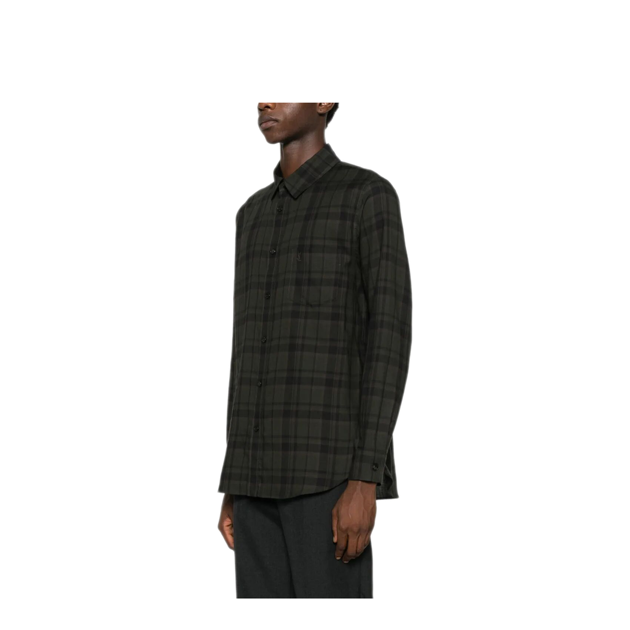 Cotton Check Shirt - Image 2