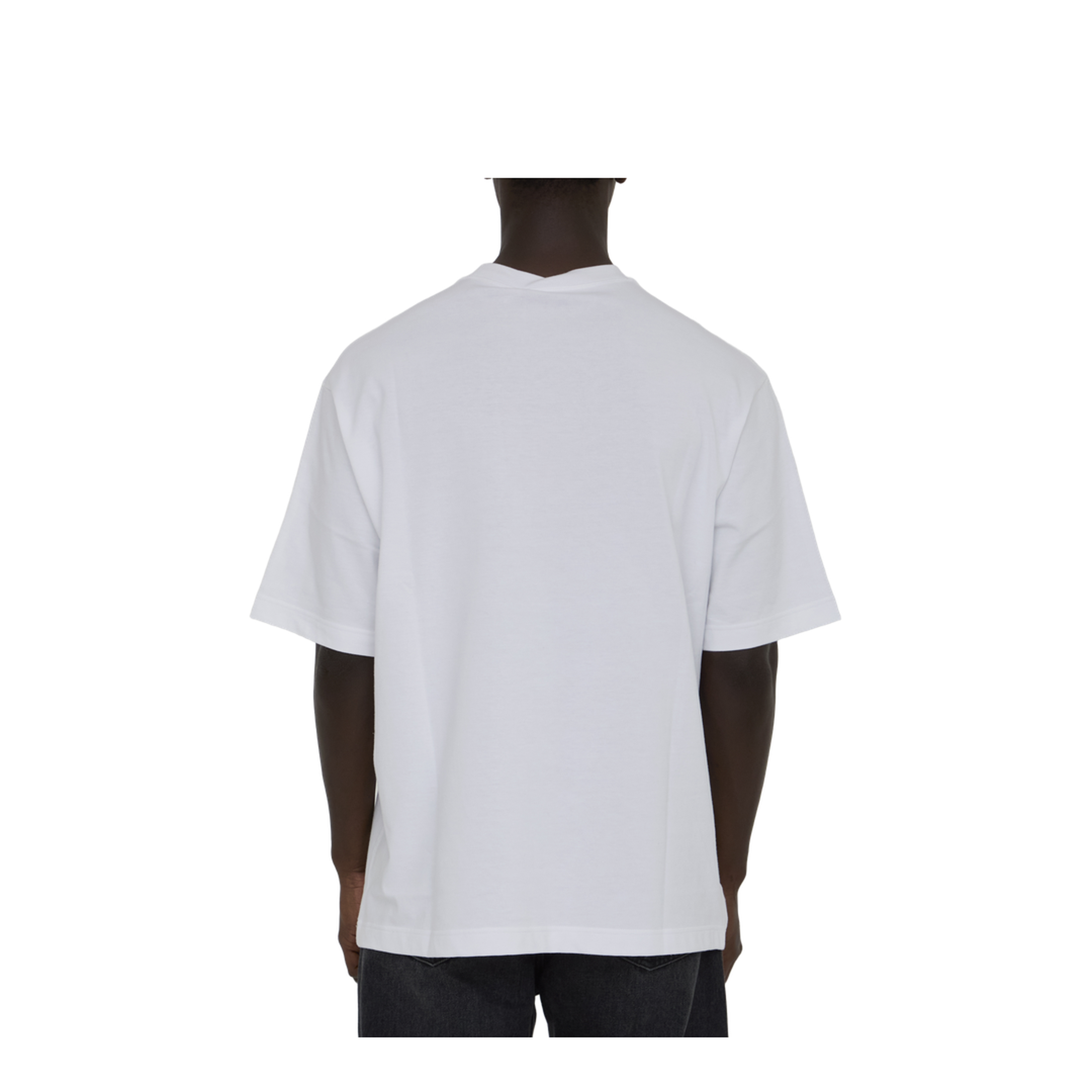 T-Shirt in Cotton with Logo Print - Image 4