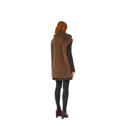 Alpaca And Wool Teddy Vest - Image 3
