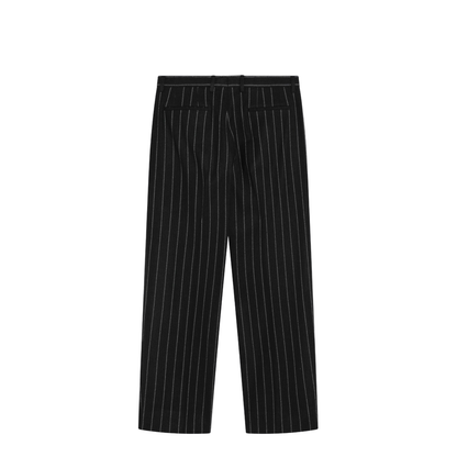 Multicolor Striped Wool Blend Trousers - Image 2