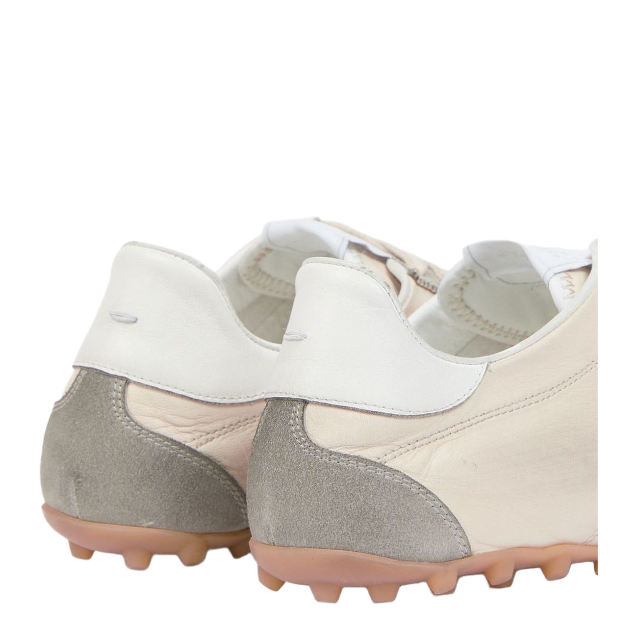 Sprinters Sneakers In Cream Leather And Vintage Suede - Image 3
