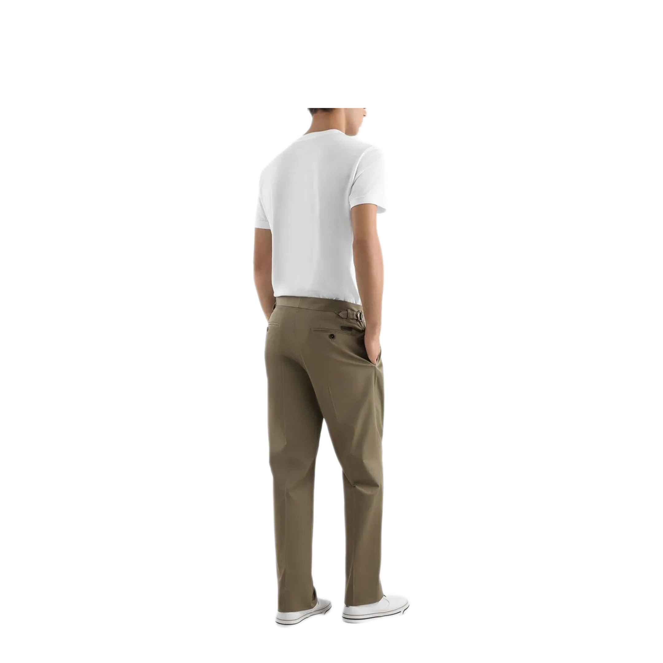 Straight-Leg Pleated Trousers - Image 5