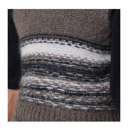 Brown Mohair and Wool Waistcoat - Image 2