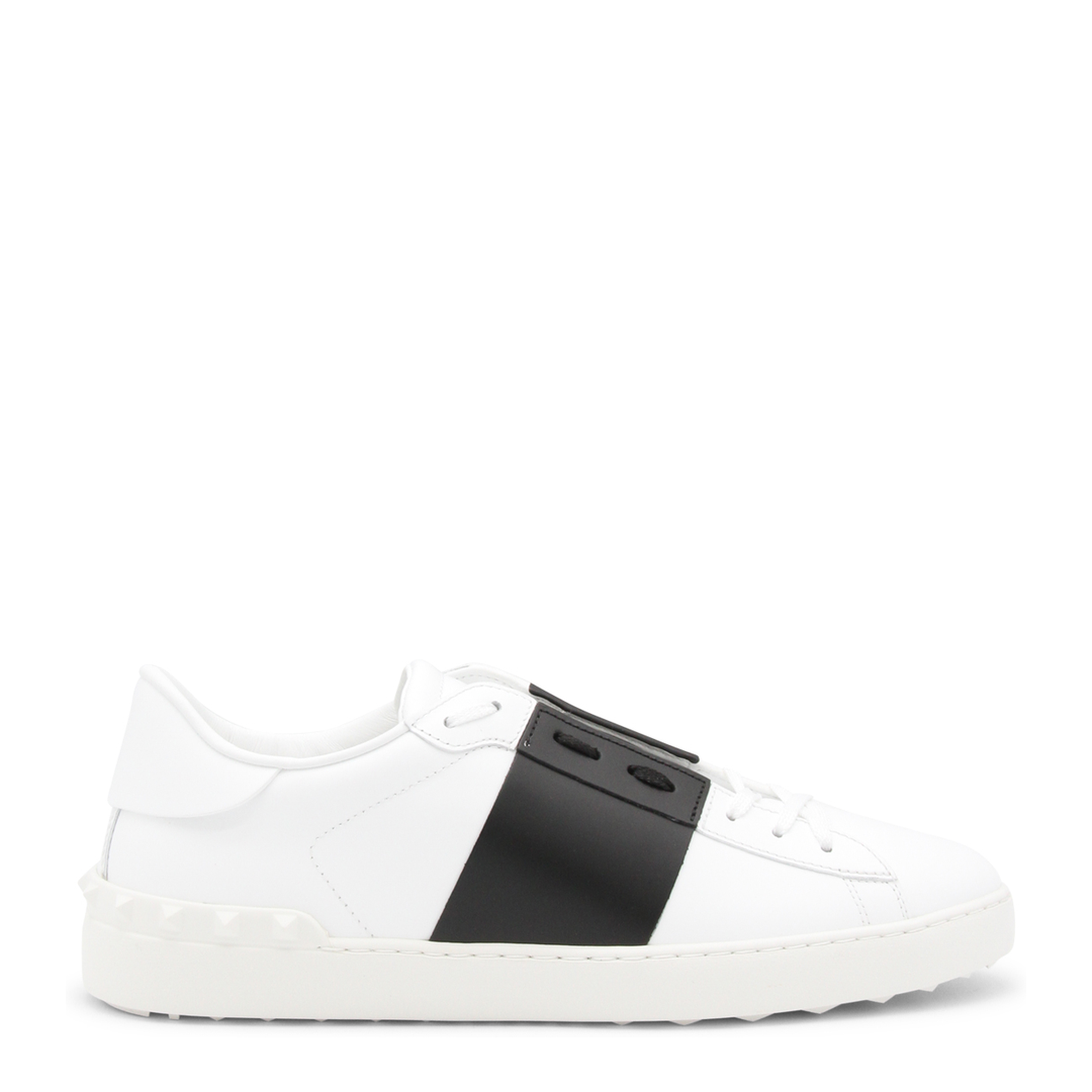White Black Open Sneaker - Image 1