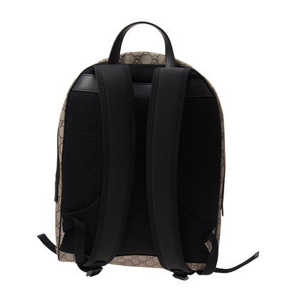 Ophidia Small Crossbody Bag in Beige and Ebony Supreme - Image 5