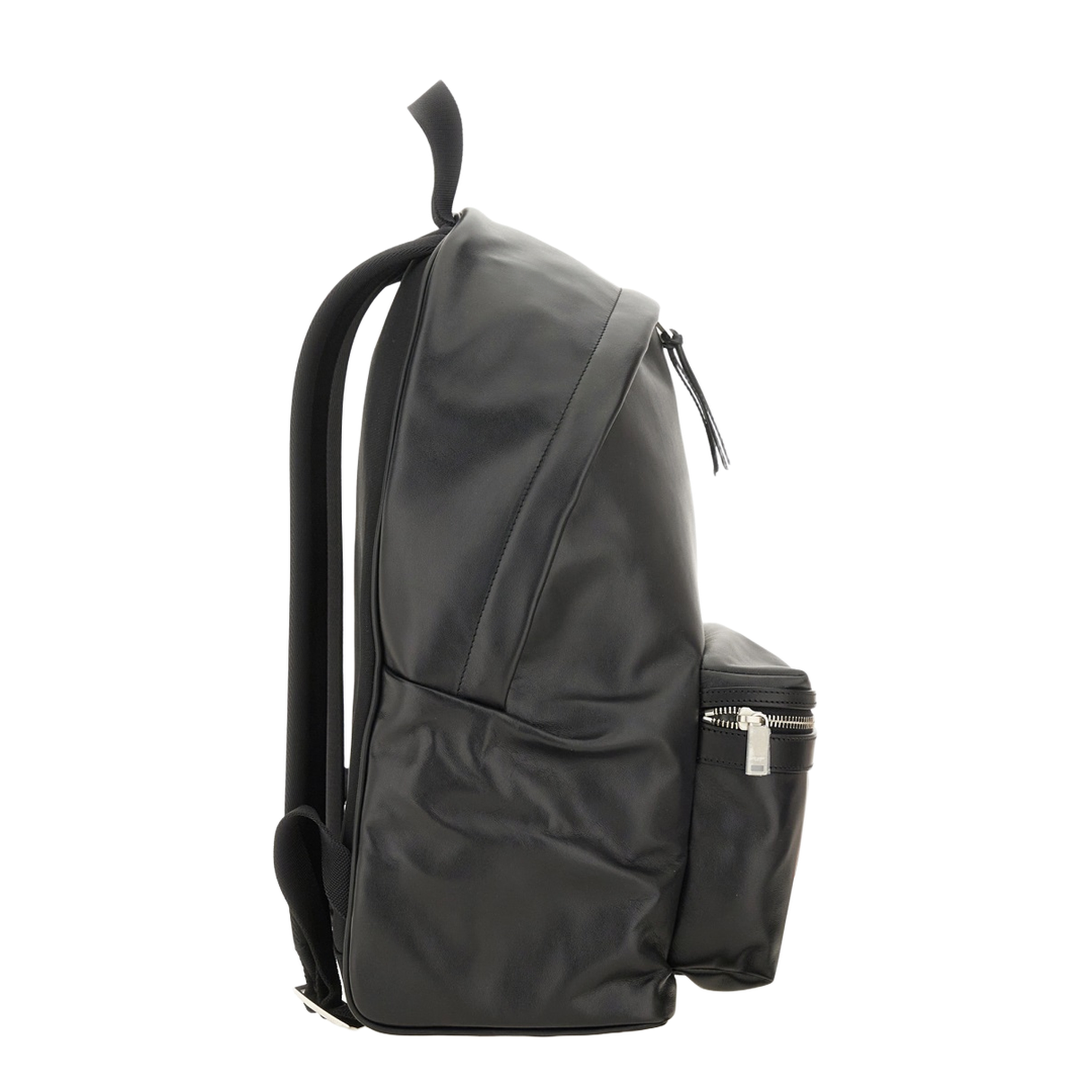 City Leather Backpack - Black - Image 3