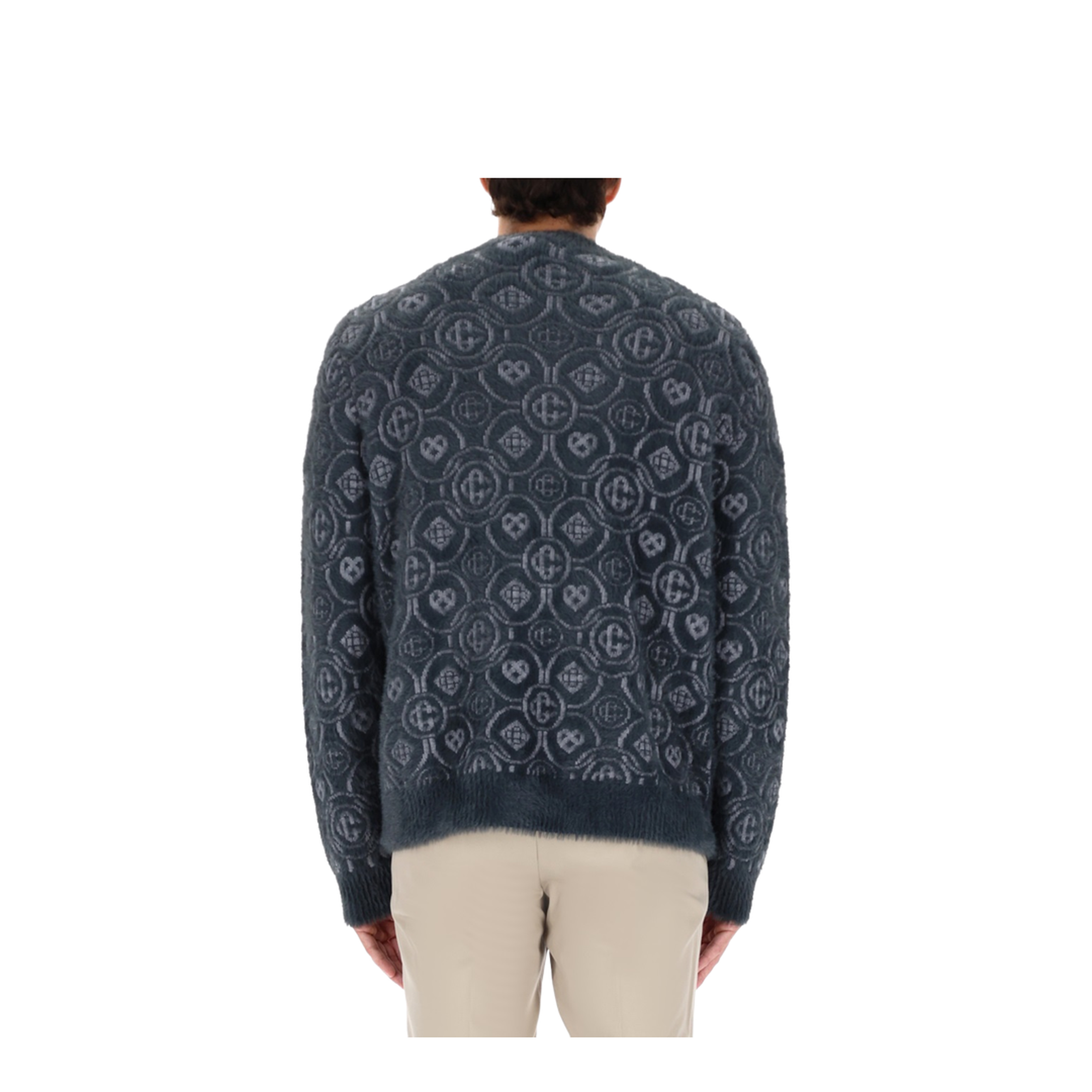 Monogram Fluffy Cardigan - Image 3