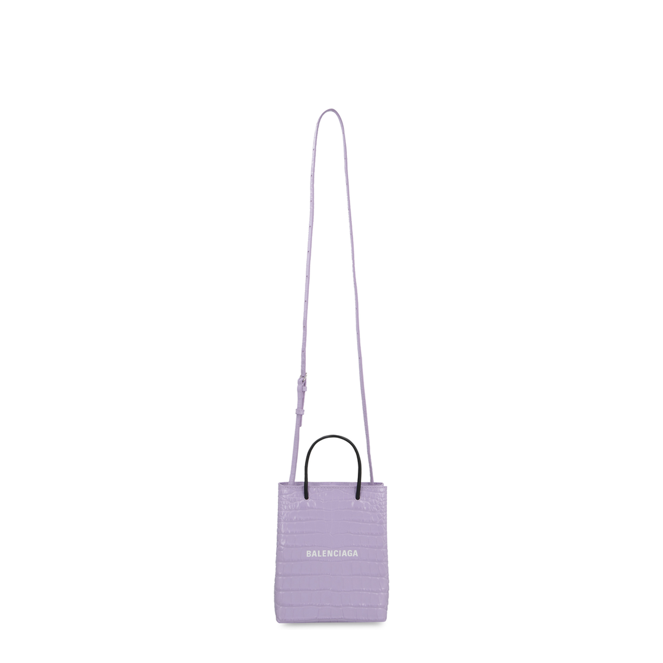 Logo Print Embossed Tote Bag - Image 5